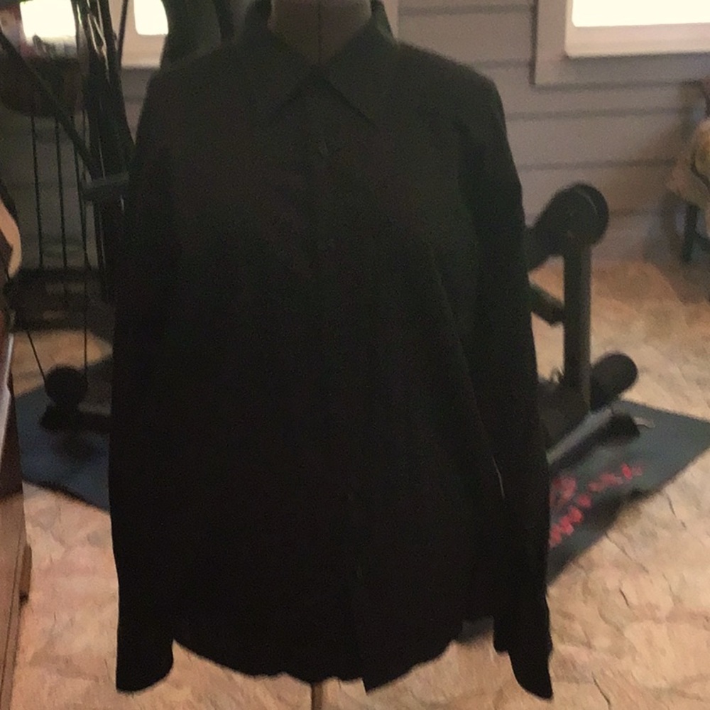 Eight Avenue Shirt Men’s Long Sleeve Black Size XXL